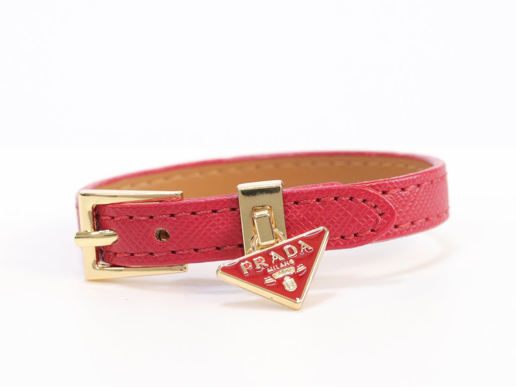 Red belted bracelet