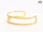Medusa on gold bracelet