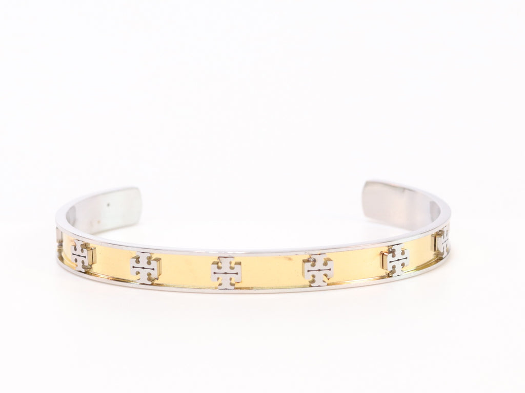 Platinum and gold sleek band