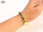 Black Double F Gold Bracelet