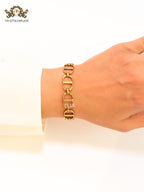 Rustiq CD link bracelet