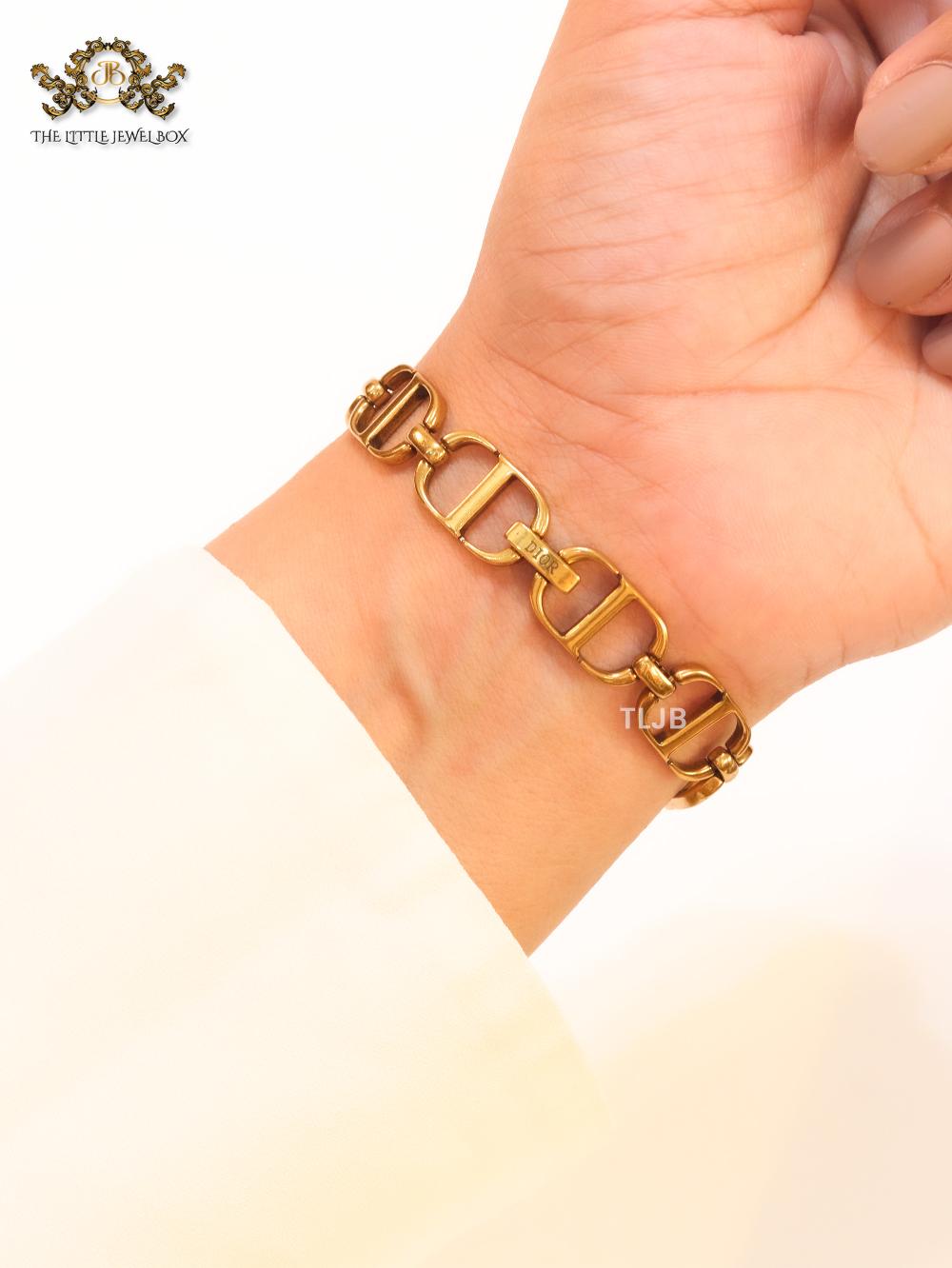 Rustiq CD link bracelet
