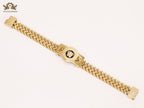 Medusa and Greca gold link chain