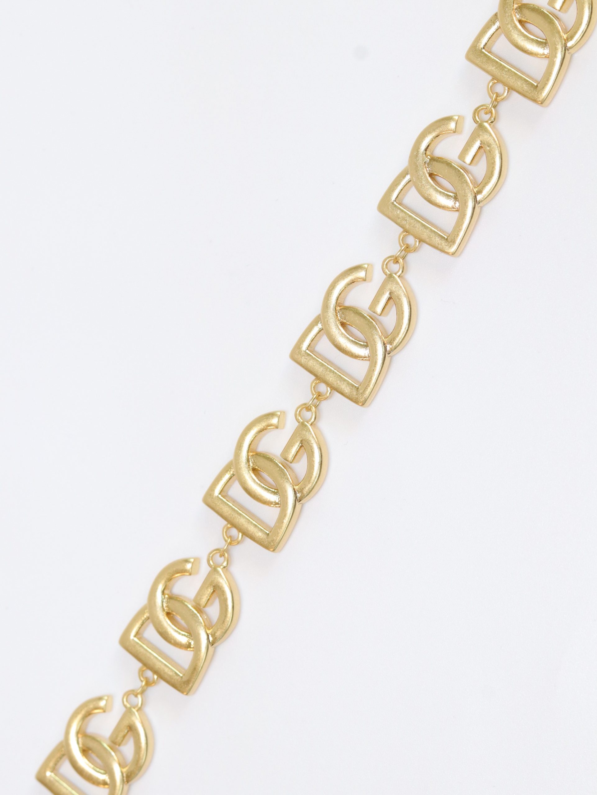 D and G Alphabet Motif Bracelet