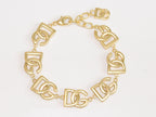 D and G Alphabet Motif Bracelet