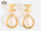 Double C gold danglers