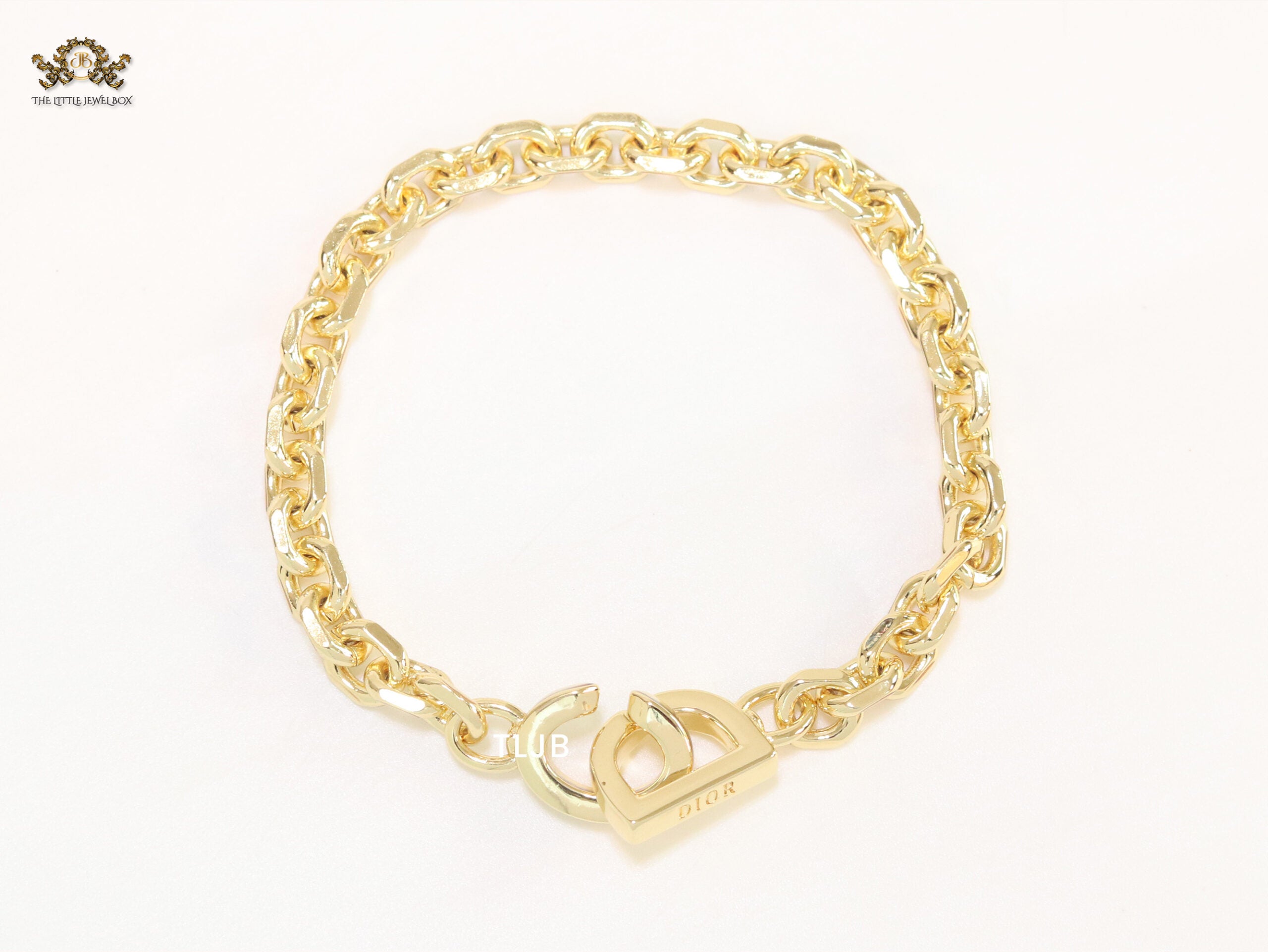 Alphabet CD lock bracelet