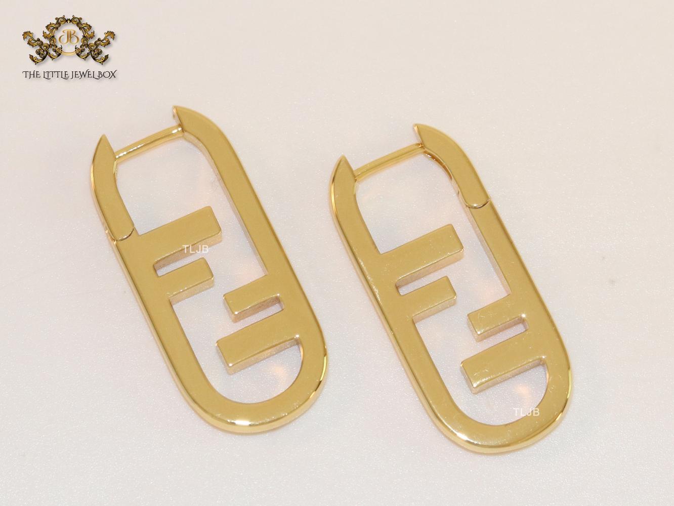 Double F long hoops 33mm height (small)