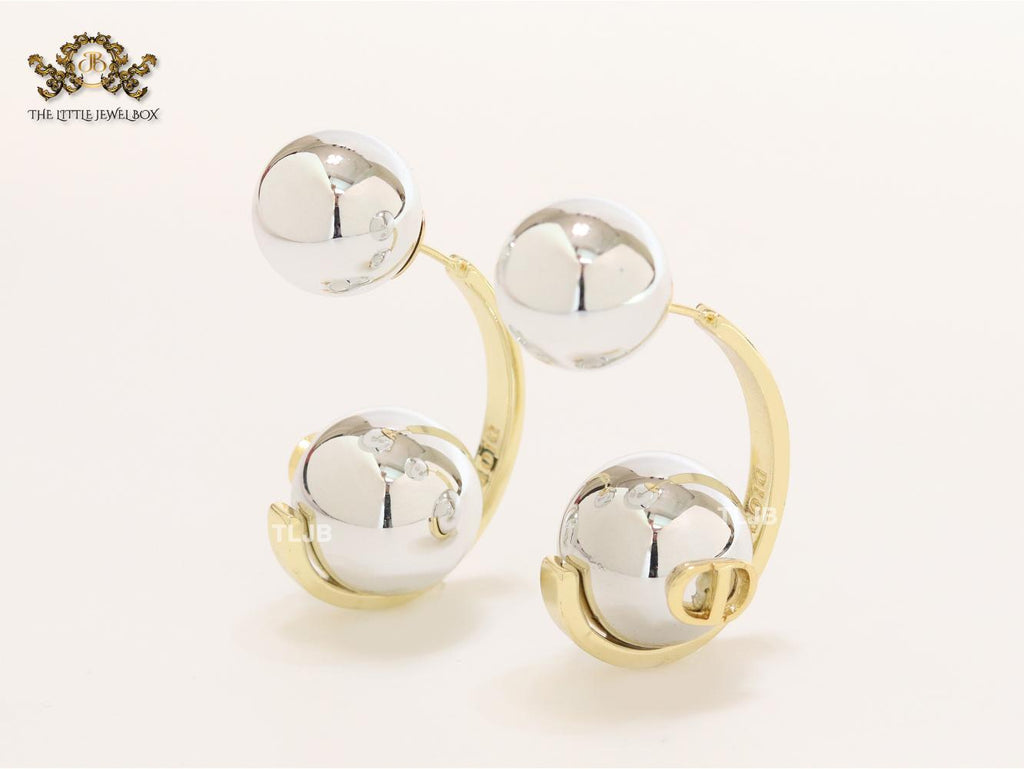 Alphabet CD dual tone bomber danglers