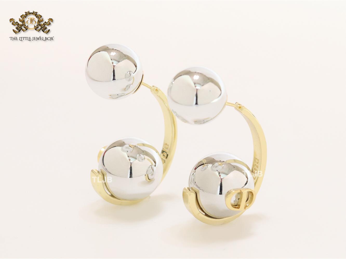 Alphabet CD dual tone bomber danglers