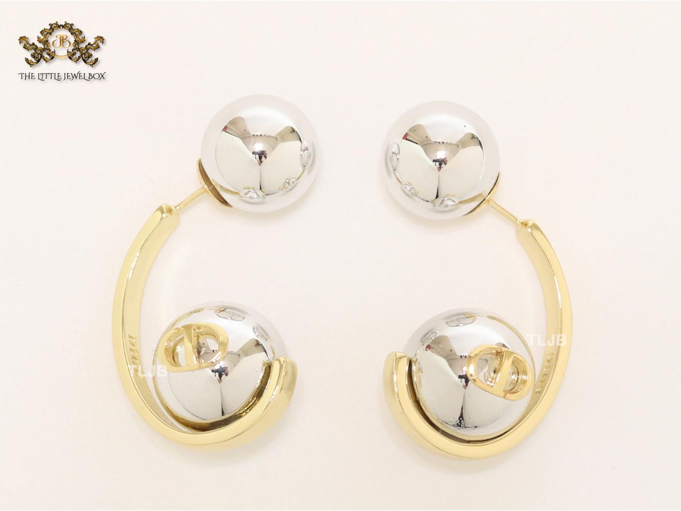Alphabet CD dual tone bomber danglers
