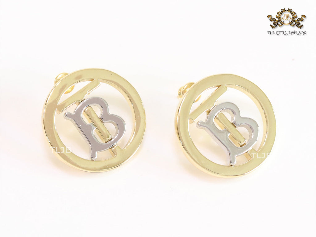 Alphabet T&B gold and platinum finish