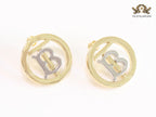 Alphabet T&B gold and platinum finish