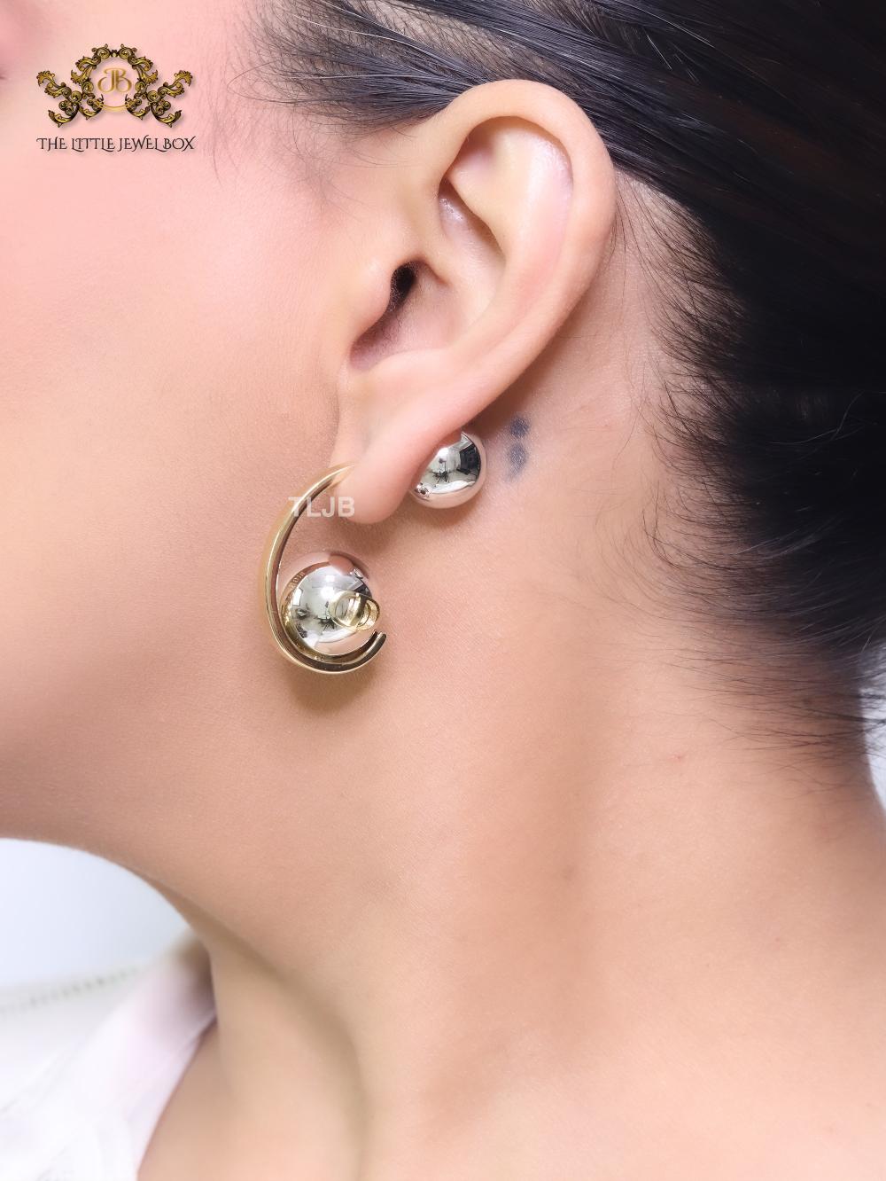 Alphabet CD dual tone bomber danglers