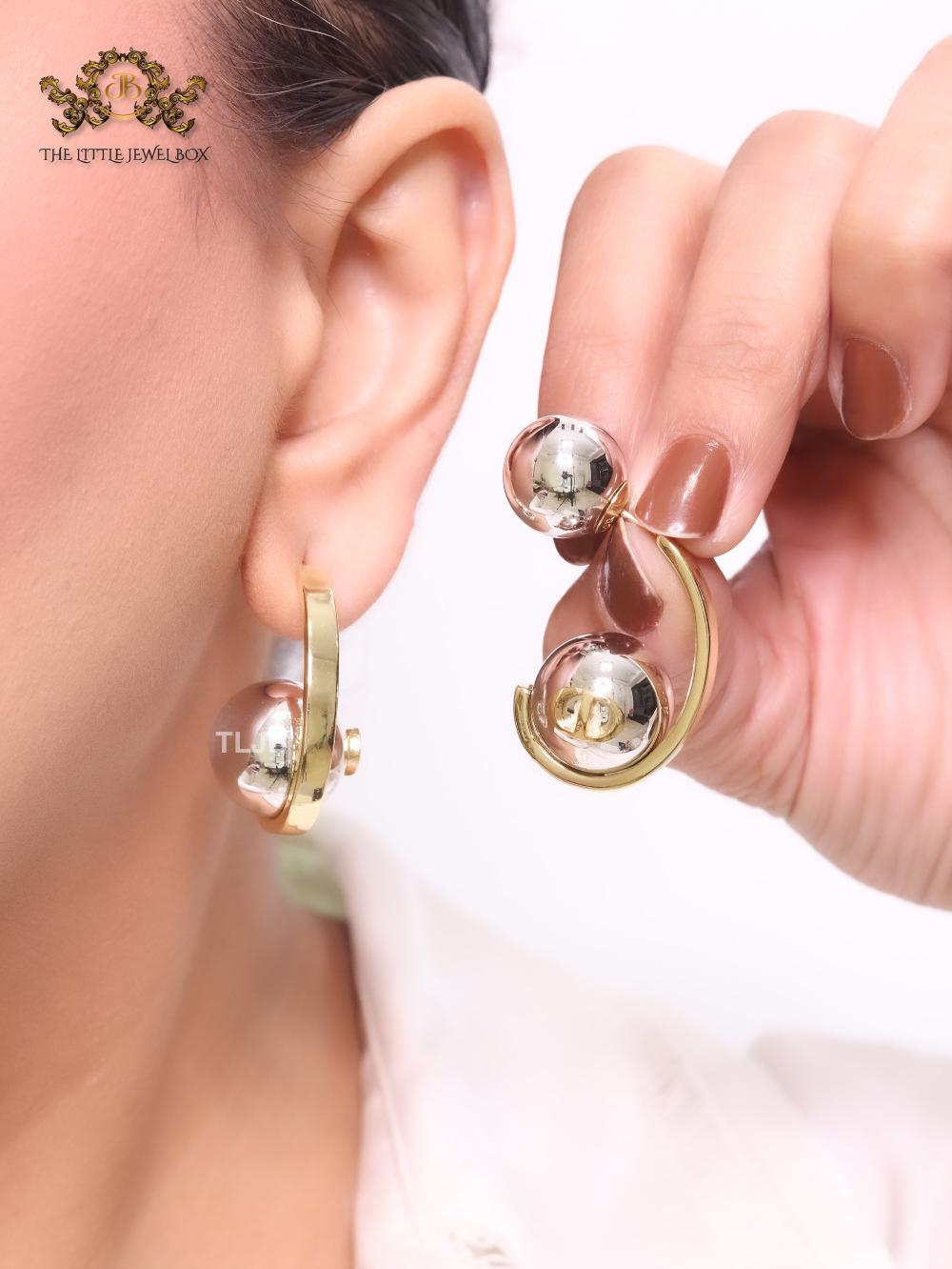 Alphabet CD dual tone bomber danglers