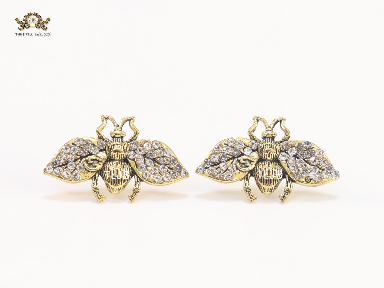 Double G TLJBee and cz studs