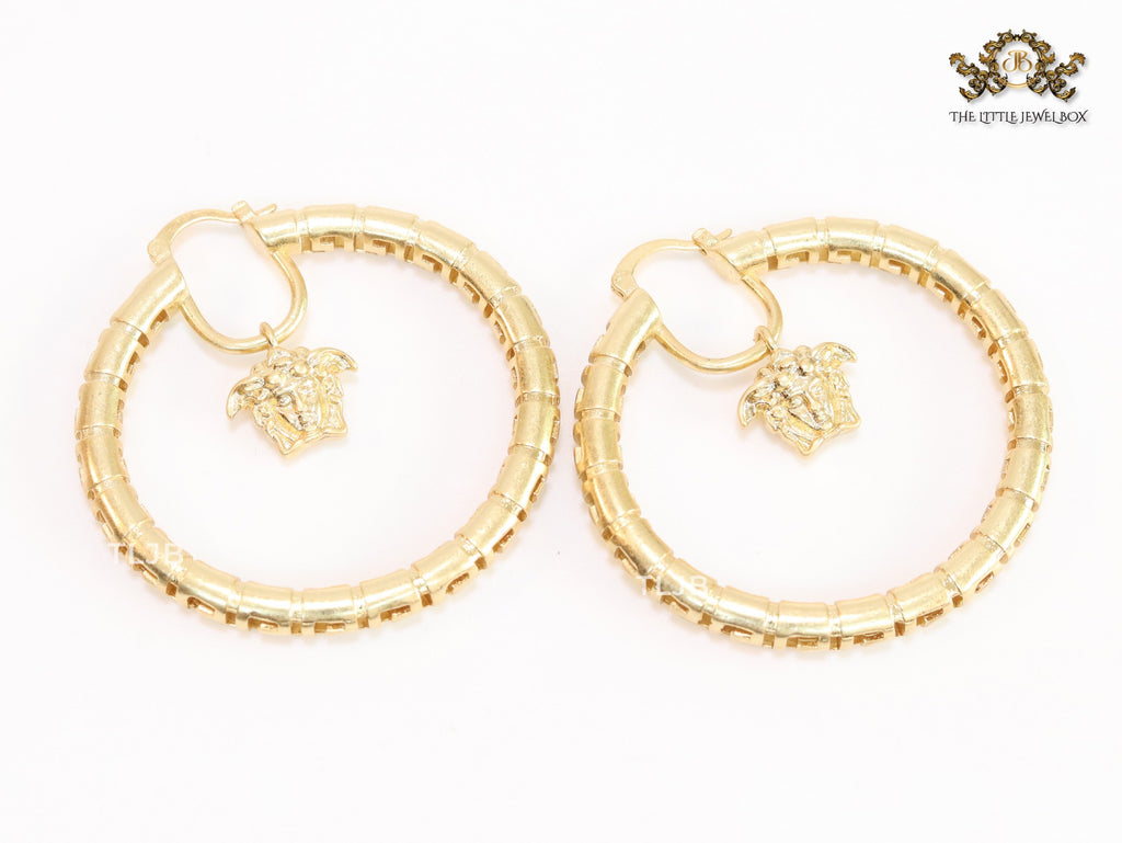 Medusa drop hoops