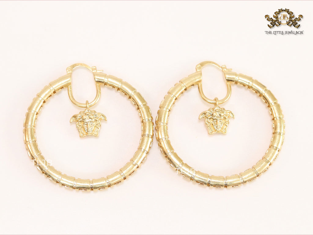 Medusa drop hoops