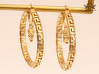 Medusa drop hoops