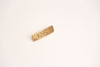 Alphabet M Signature Gold Plated Brooch | Minimalist Letter Pin Jewelry