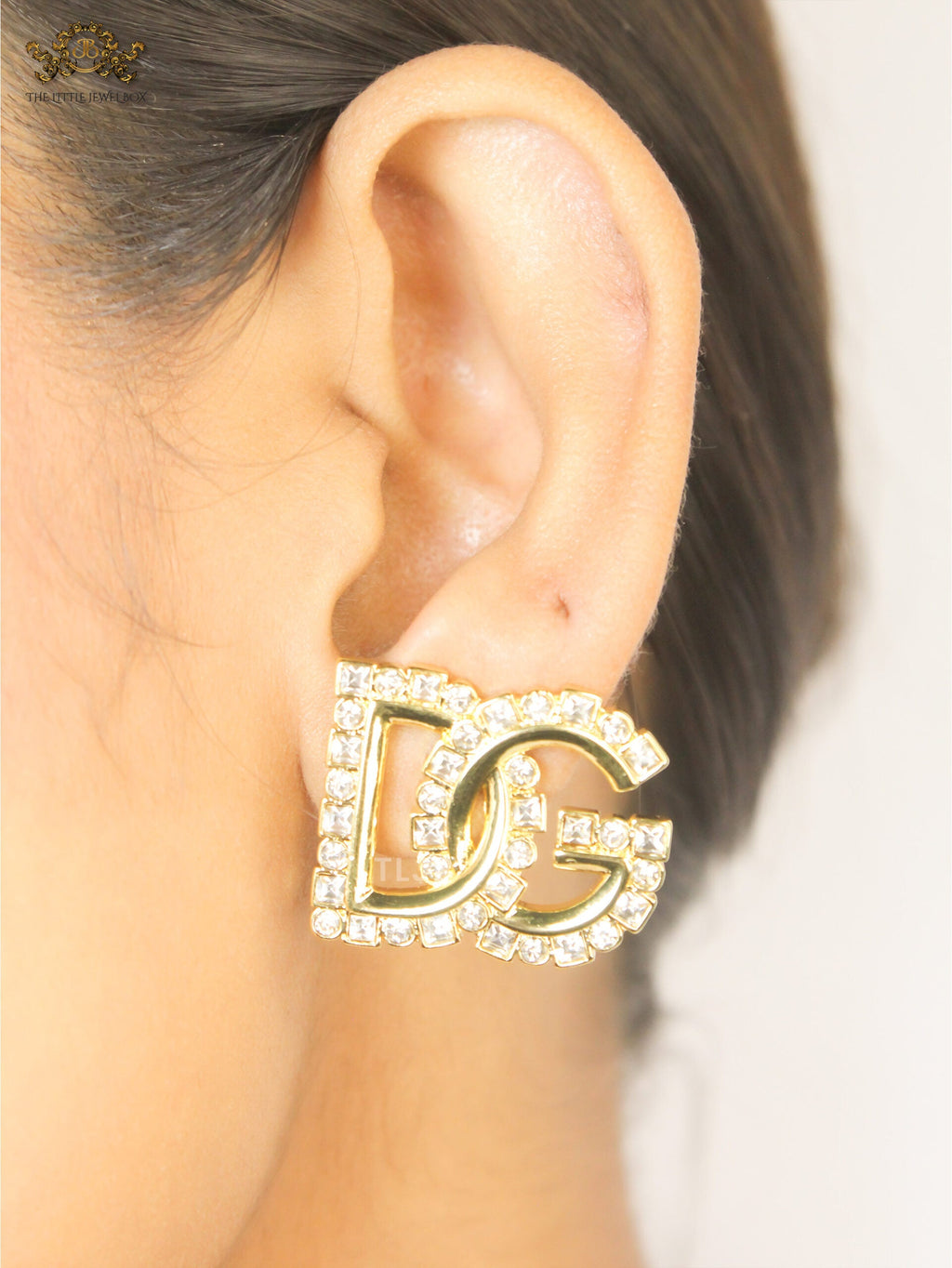 Alphabet D&G Crystal Studs
