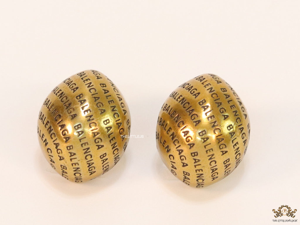 Rustic Gold alphabet embossed studs