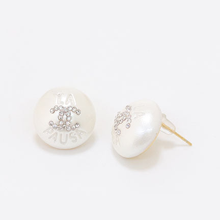 Double C white studs