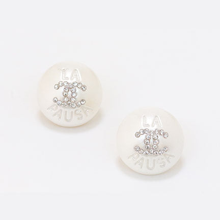 Double C white studs