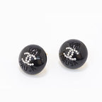 Double C black studs